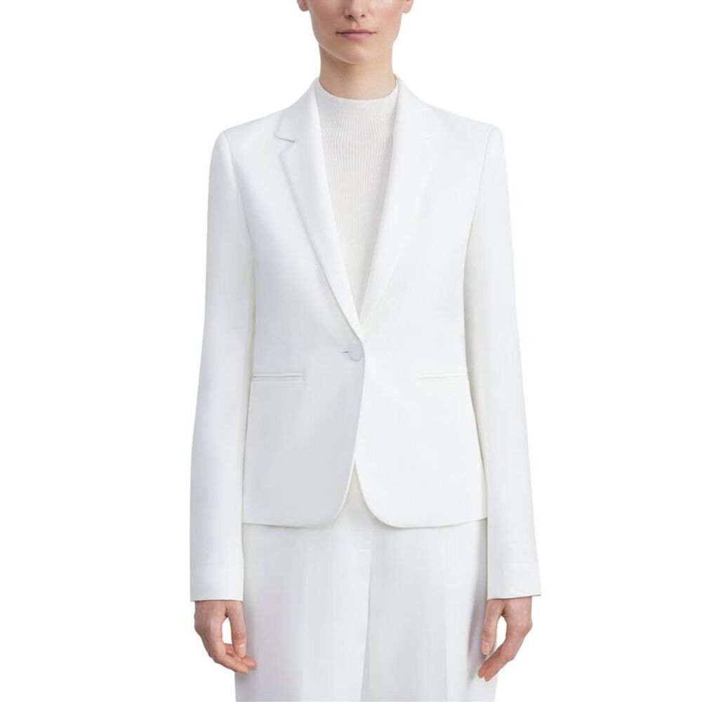 Lafayette 148 New York Womens Eastman Blazer, White